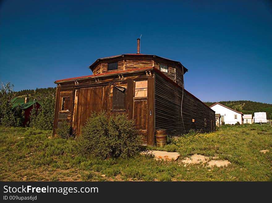 Old Building in a ghost town