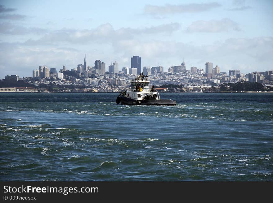 Skyline of San Farncisco, California, USA