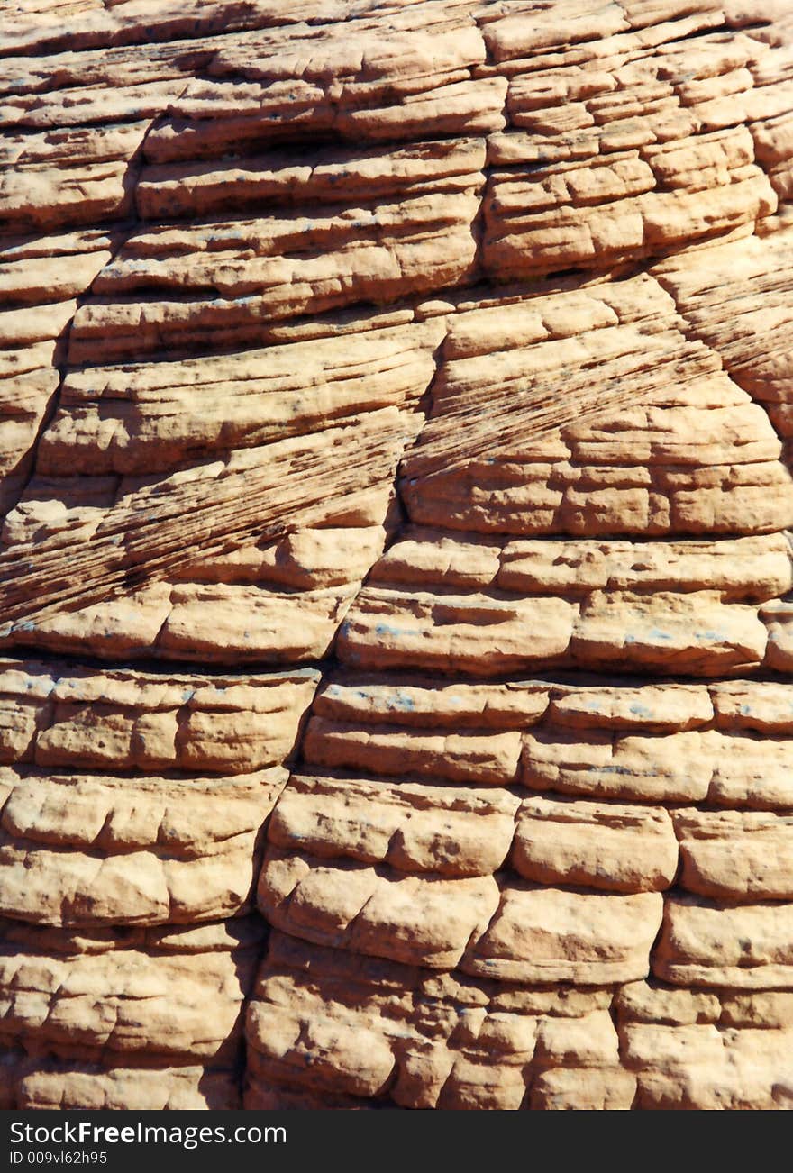 Striations mark an interesting pattern across the landscape at Valley of Fire State Park, Nevada. Striations mark an interesting pattern across the landscape at Valley of Fire State Park, Nevada.