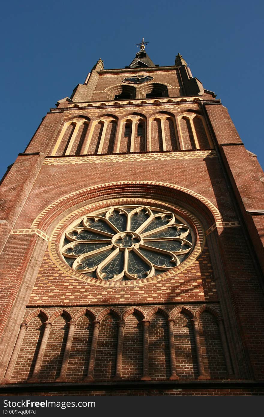 Church in sint nicolaasga, holland