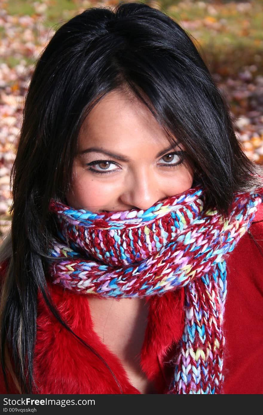 Woman In Fall fashion Outdoors Model to use in advertising. Woman In Fall fashion Outdoors Model to use in advertising.