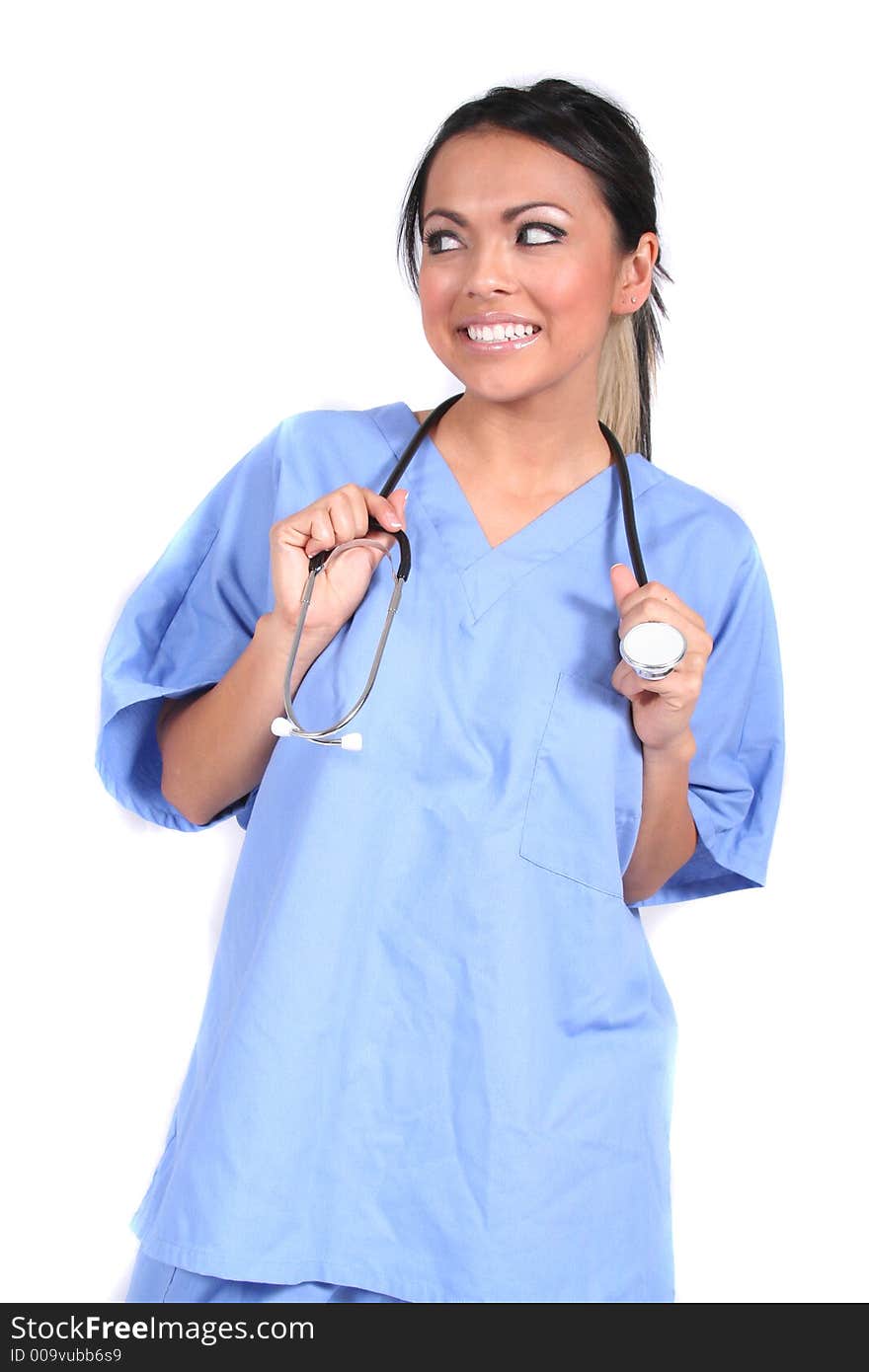 Cute Female Nurse, Doctor, Medical Worker