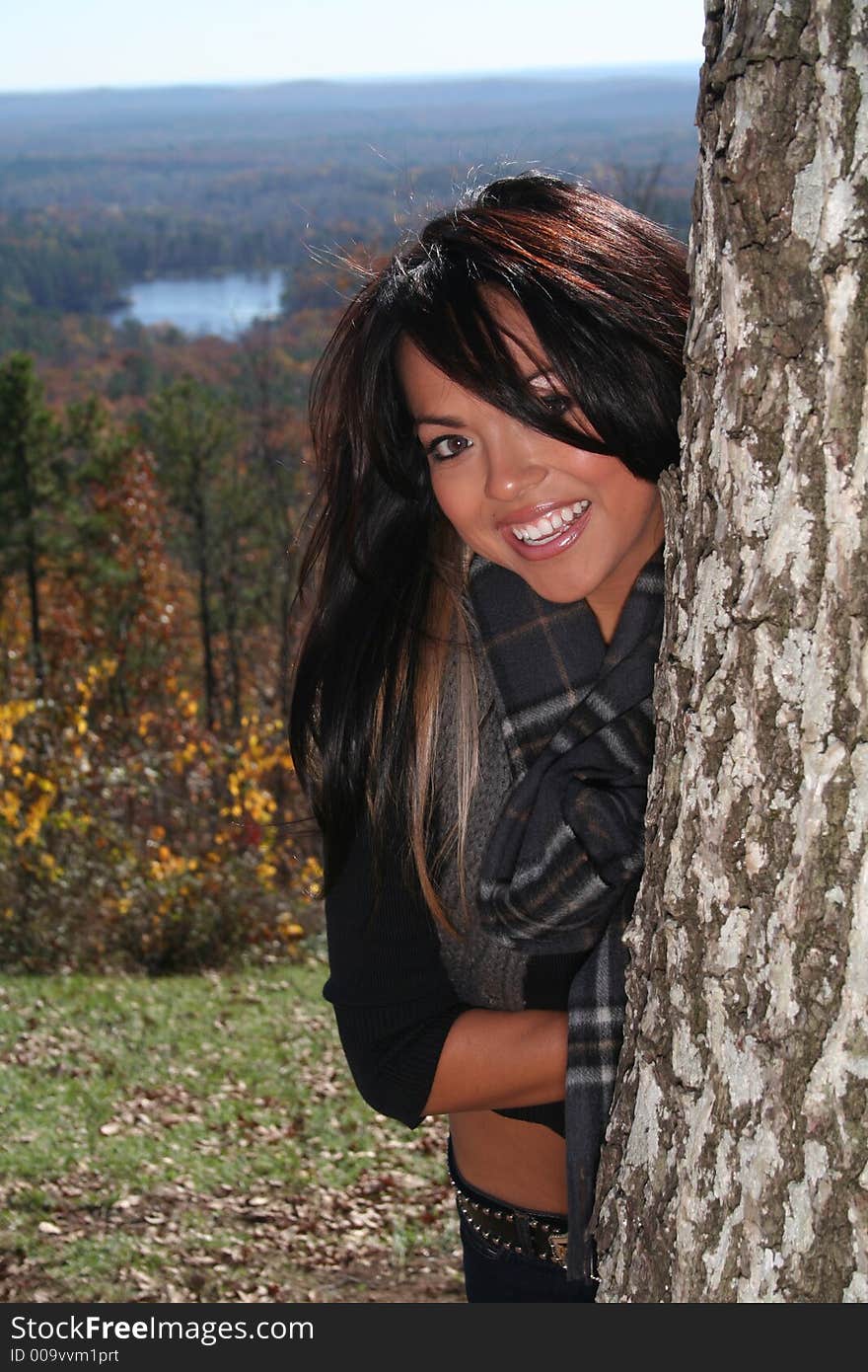 Sexy Woman In Fall fashion Outdoors
Model to use in advertising.