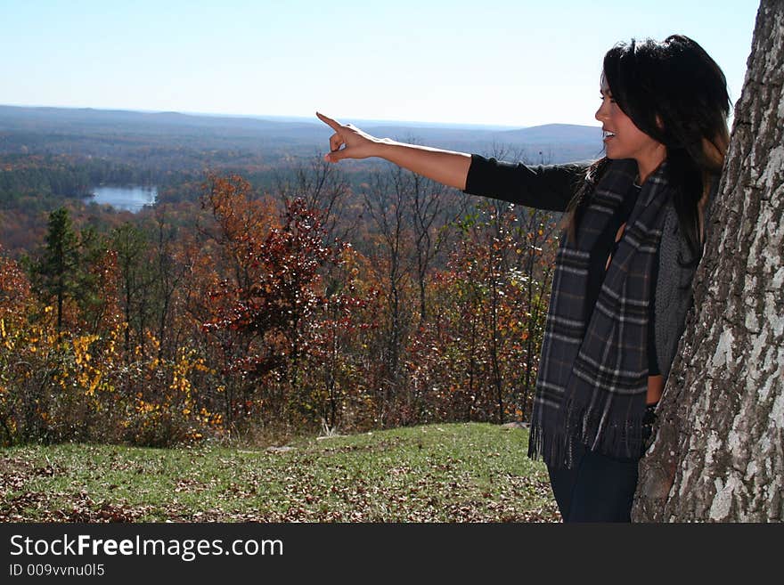 Sexy Woman In Fall fashion Outdoors
Model to use in advertising.