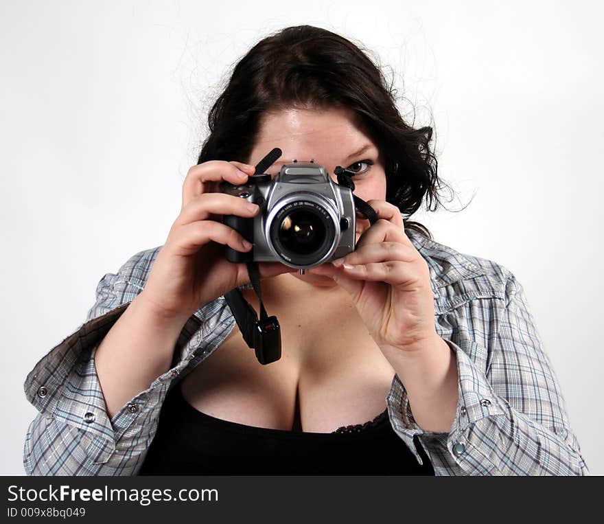 Girl with camera