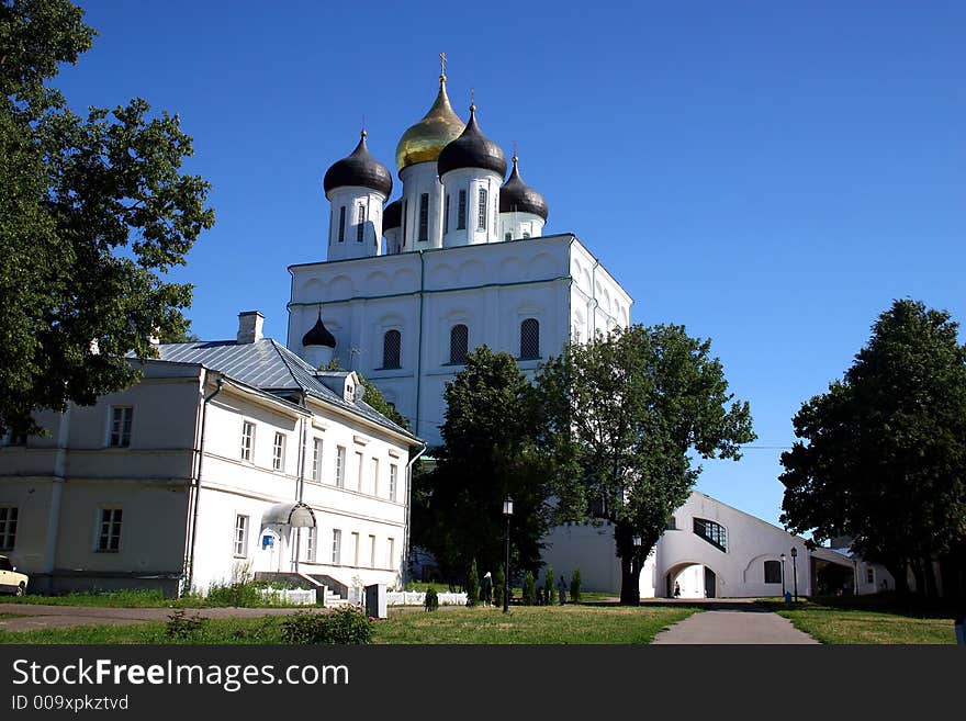 Visiting of the ancient city Pskov and Kremlin. Visiting of the ancient city Pskov and Kremlin.