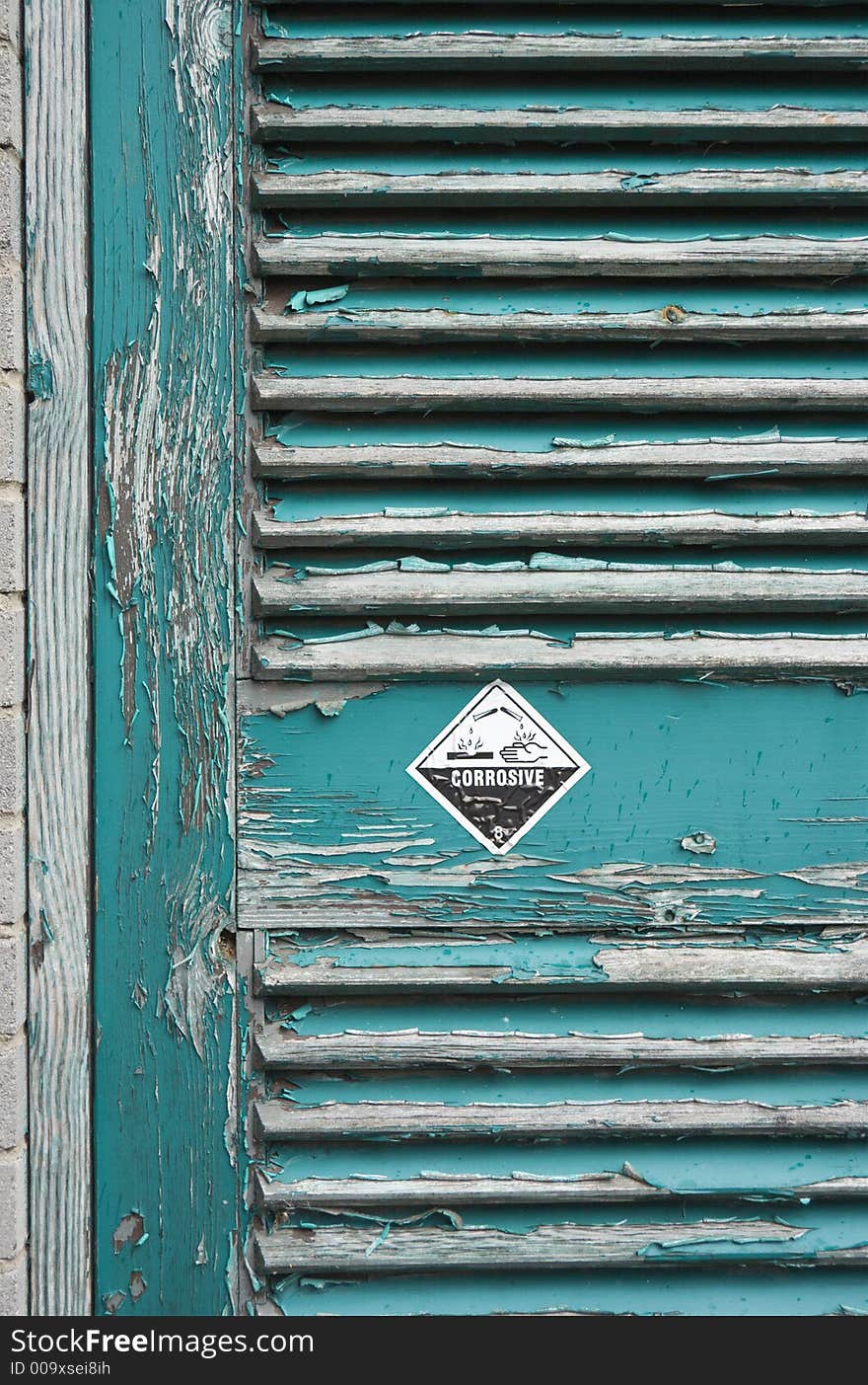 Corrosive door