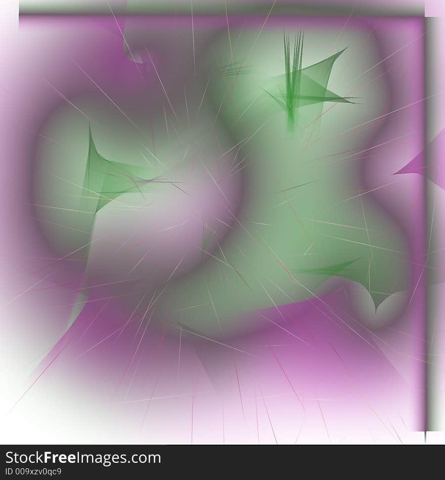 Rendered Abstract Background