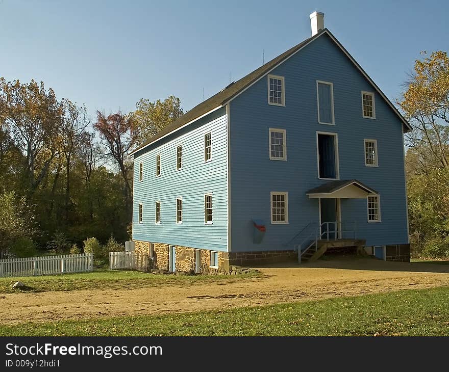 The old grist mill at Historic Walnford in New Jersey. The old grist mill at Historic Walnford in New Jersey.