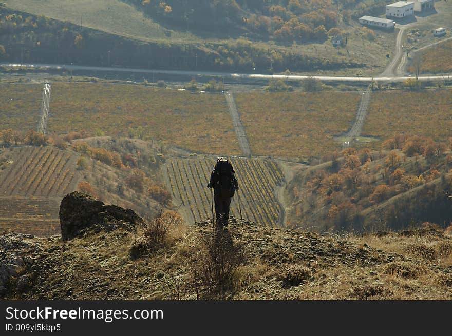 Hiking In The Crimea