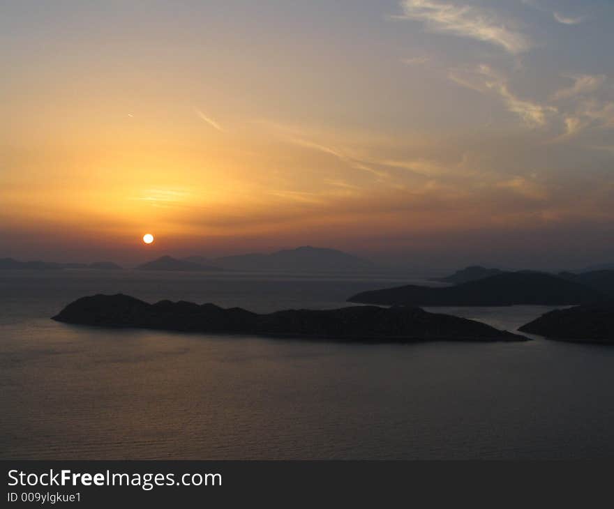 Sunset in Marmaris