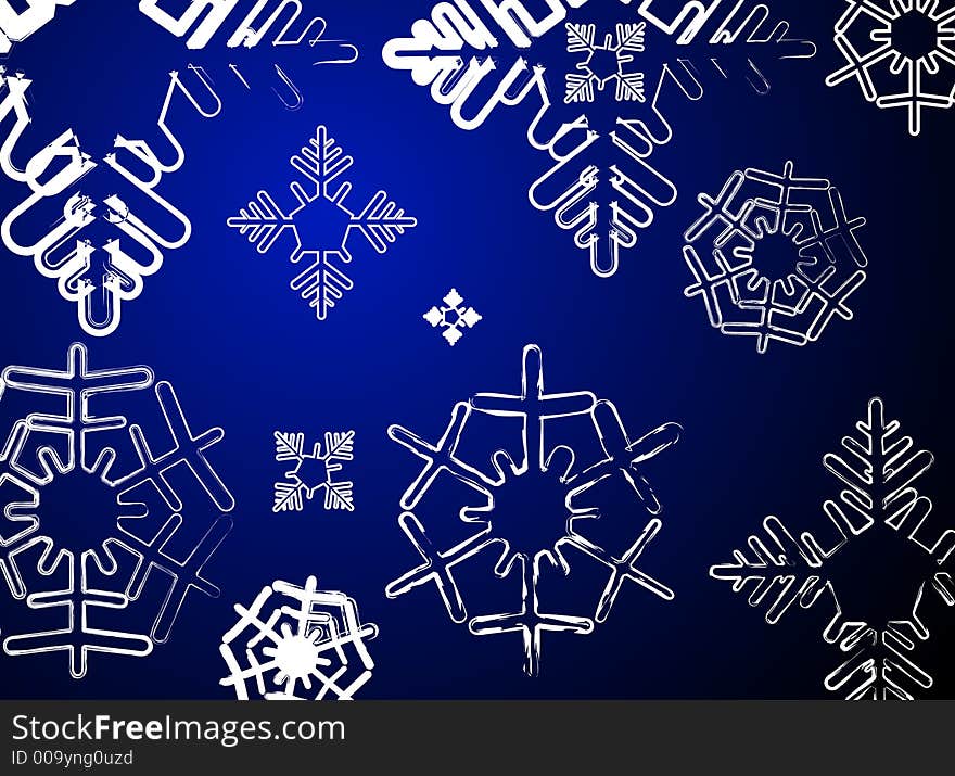 Snowflakes Background