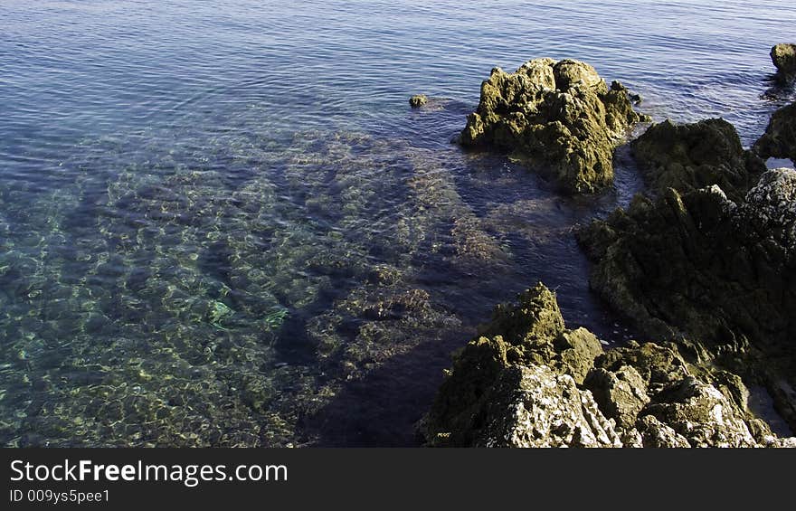 Rocky water