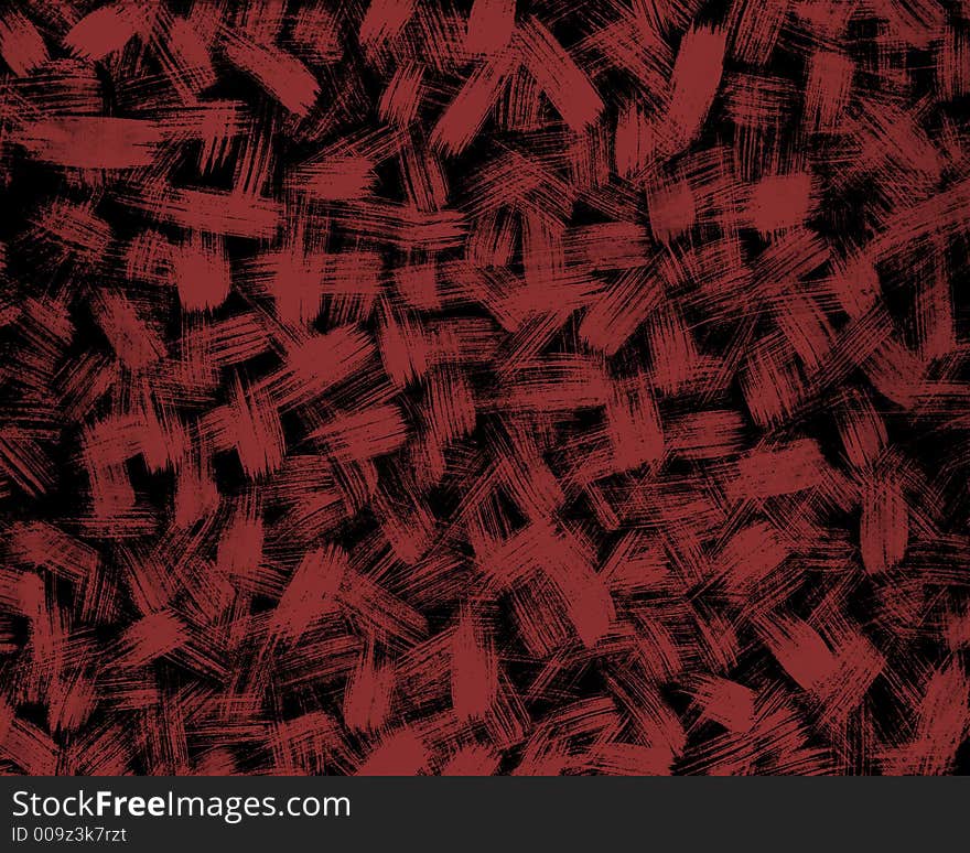 Background brushstroke red