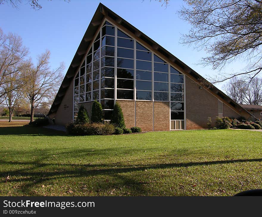 A rural church in North Carolina. A rural church in North Carolina