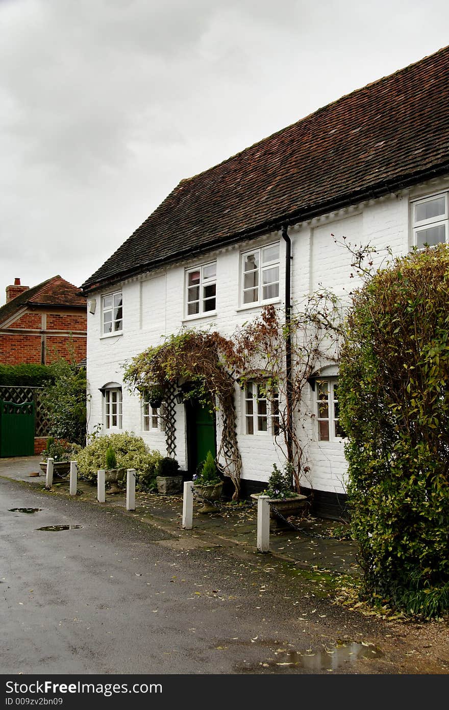 Quaint Village Cottage in a Rural England