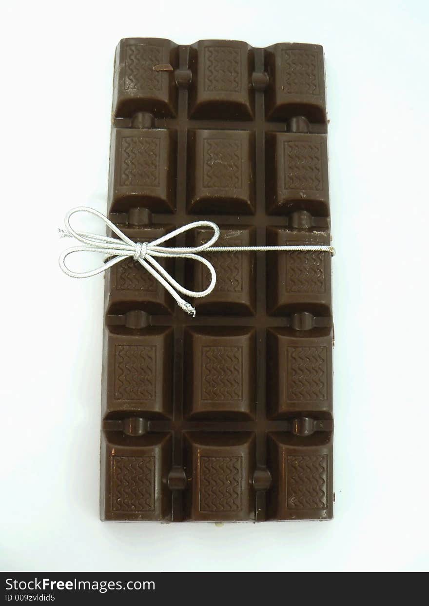 Christmas chocolate(cocoa,sugar andnut). Christmas chocolate(cocoa,sugar andnut)