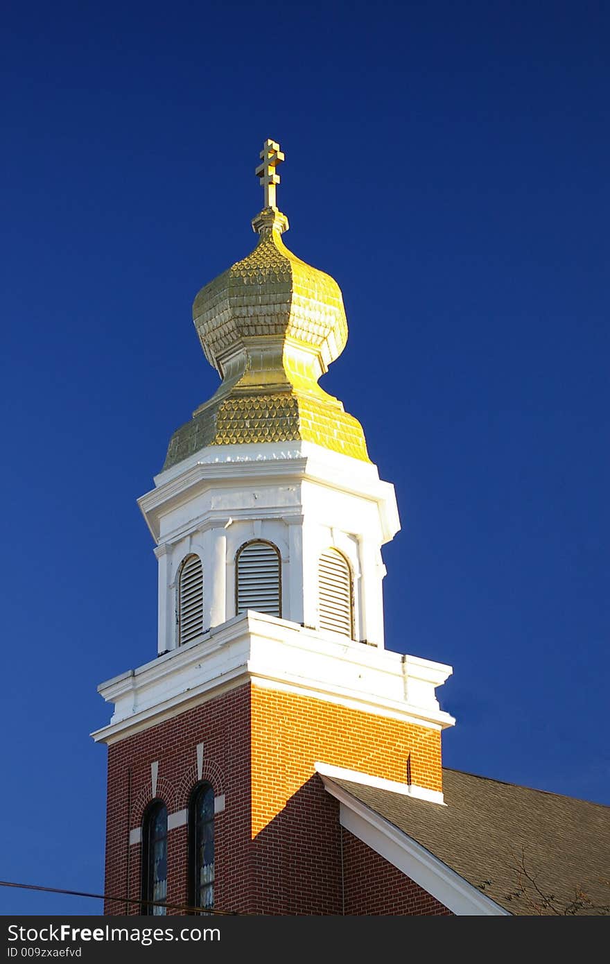 Church Steeple with Dome