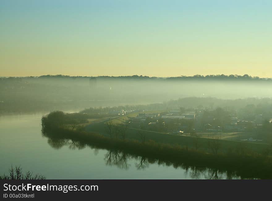 Fog On The River