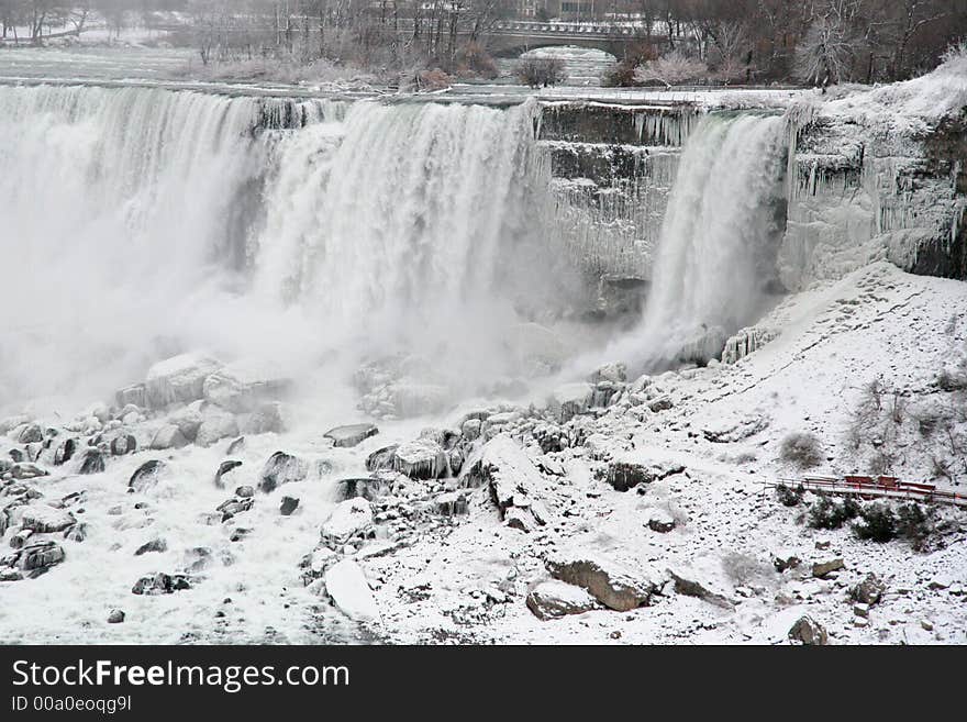 Niagara Falls in the Winter