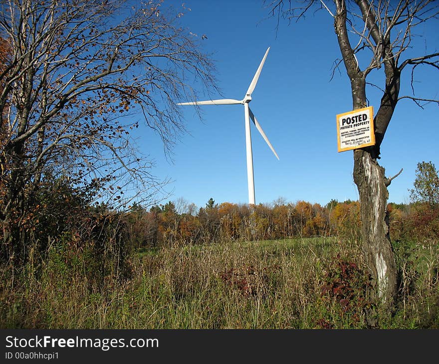 Windmill On Tug Hill Plateau