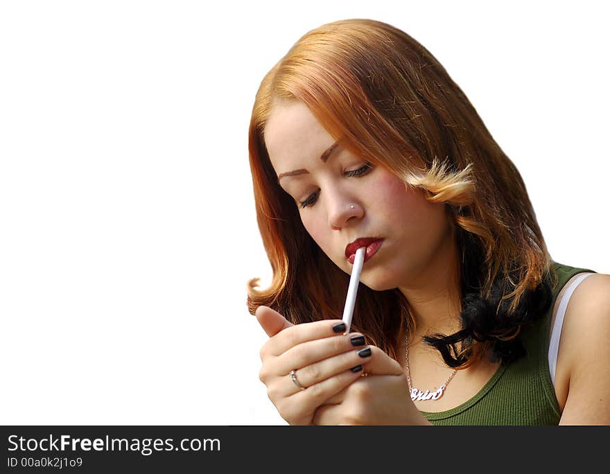 Teenager Smoking