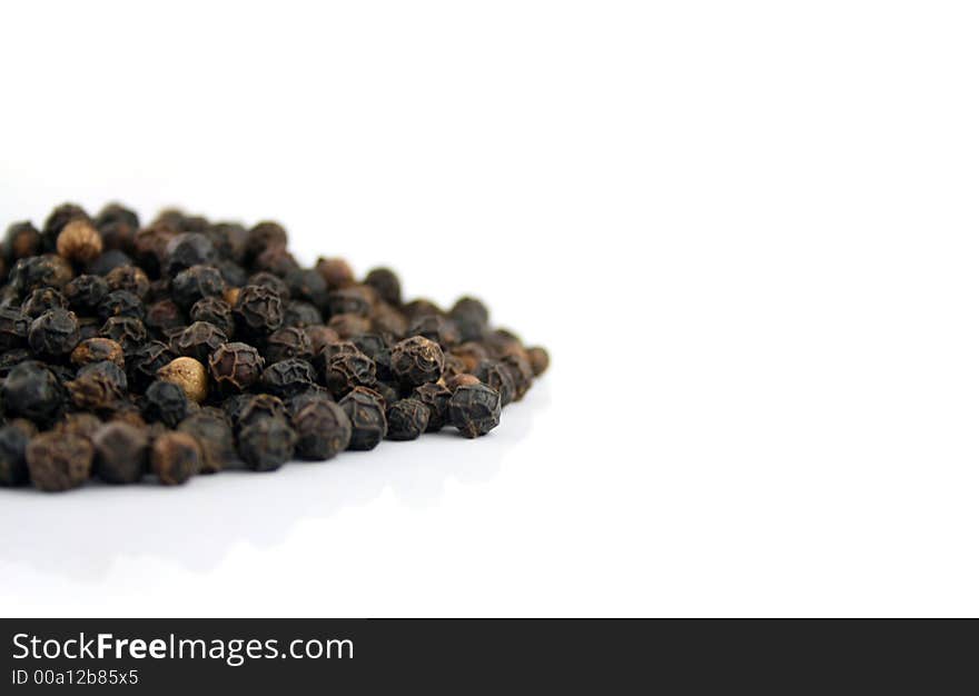 Spice - Black Mustard Seeds at side