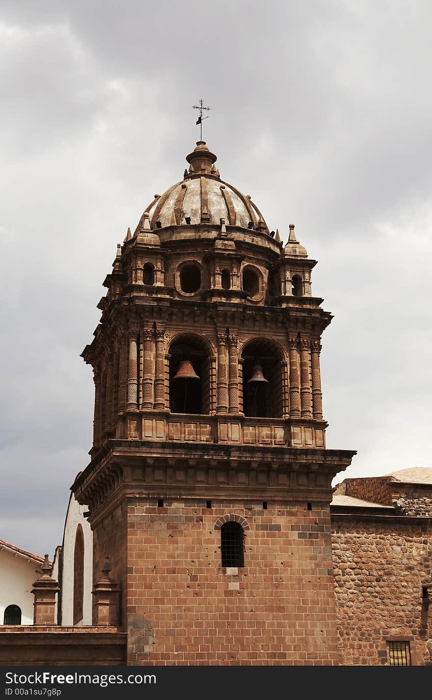 Colonial architecture in the Peru