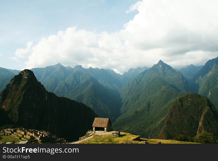 Machu-Picchu view