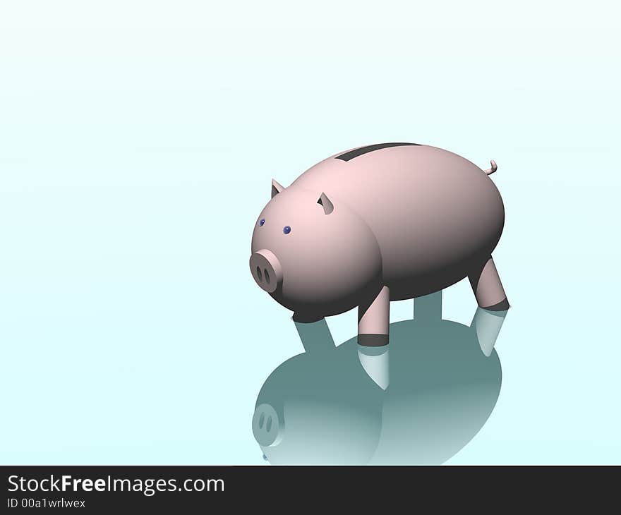 Piggy bank. 2007