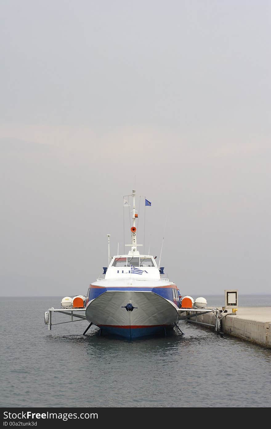 Greek Hydrofoil Boat