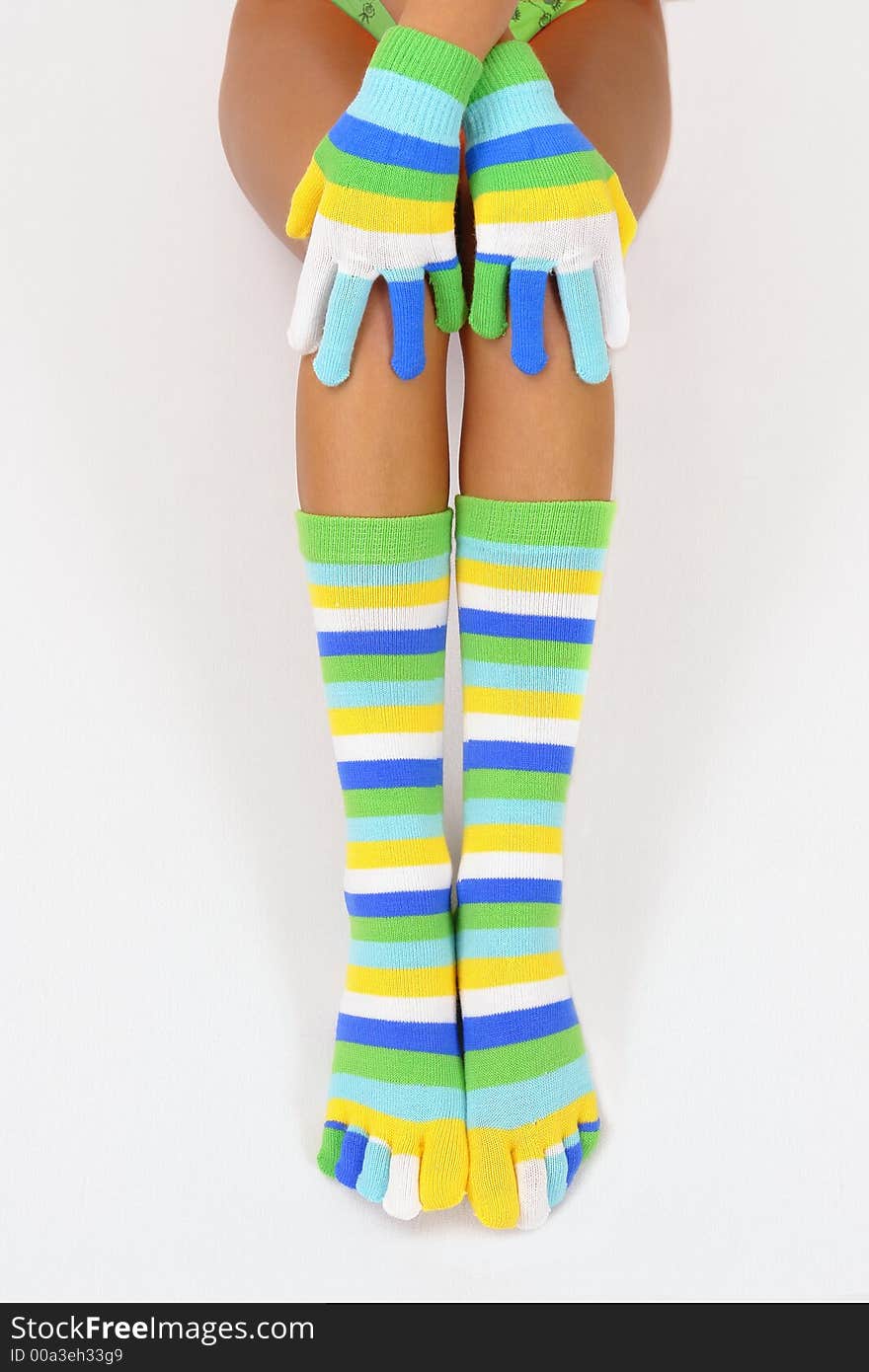 Color socks