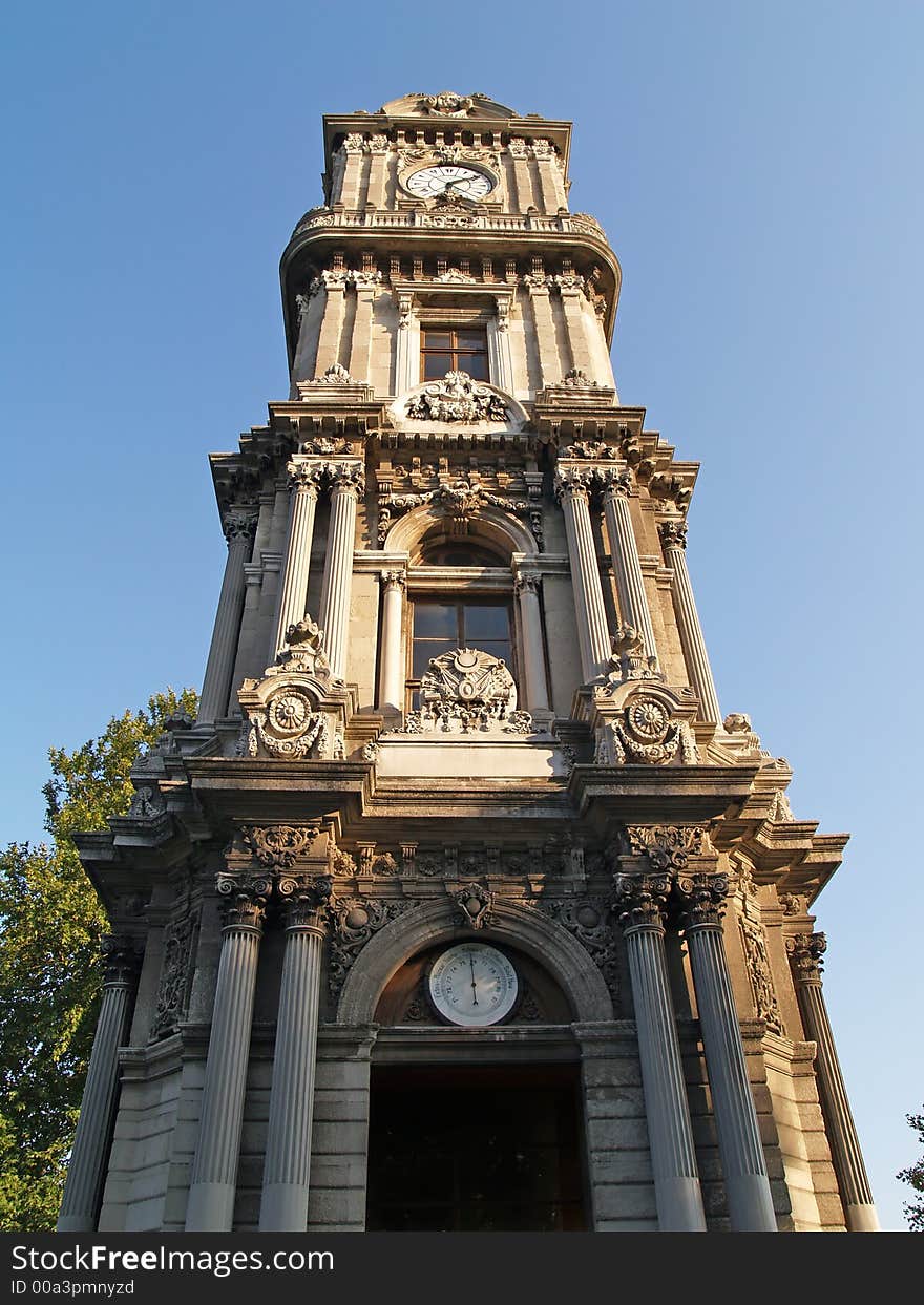 Dolmabahce Clock Tower