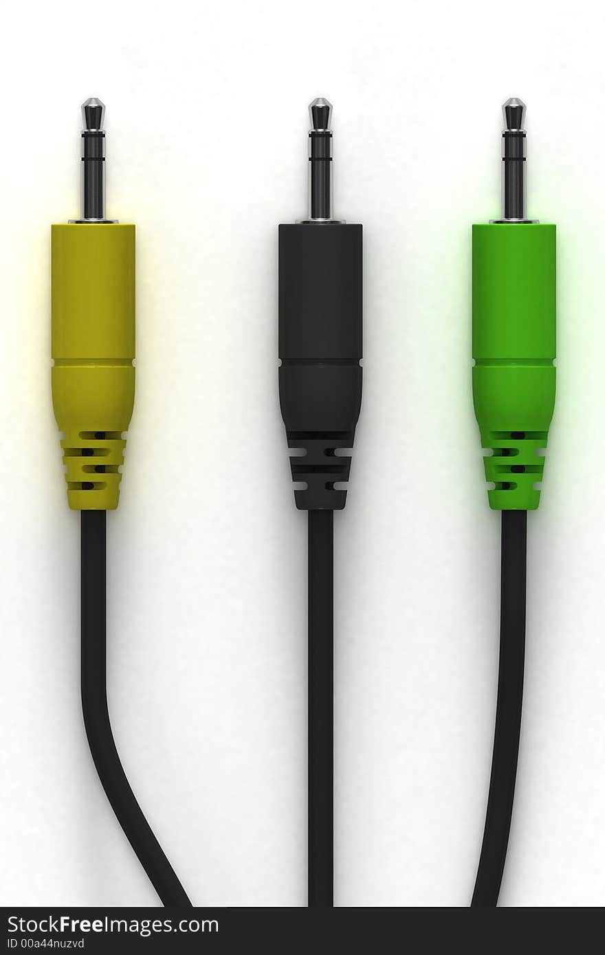 Three plugs (3D)