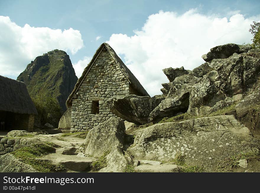 Machu-Picchu landscape