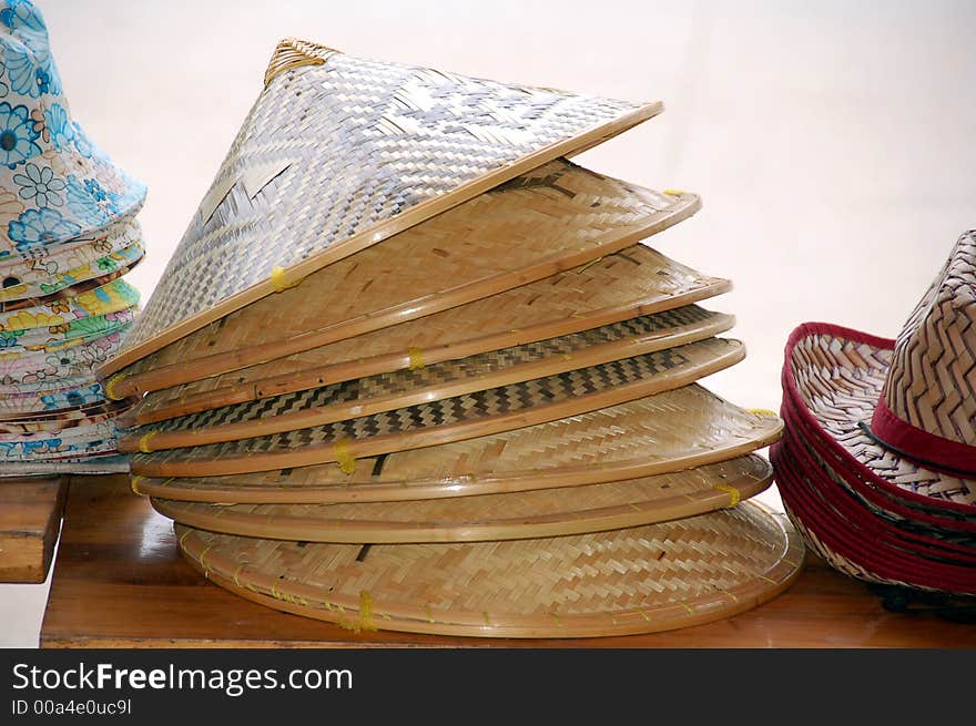 Bamboo hats