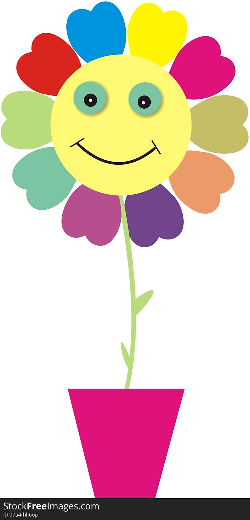 Smiling flower