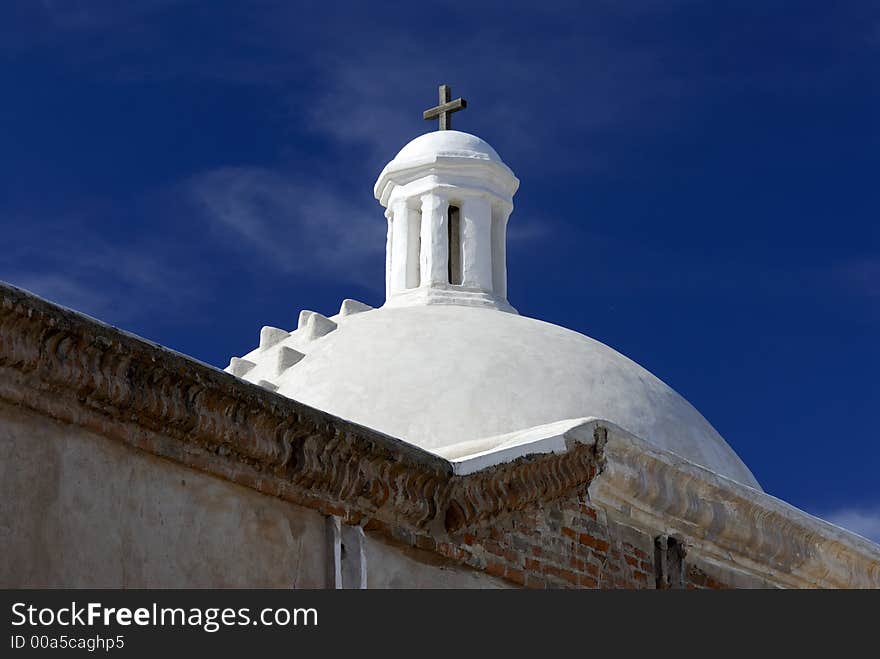 Tumacacori Mission Dome in Arizona