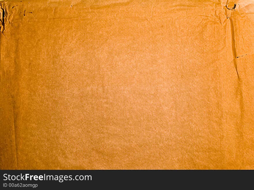 Vintage aged corrugated paper background. Vintage aged corrugated paper background