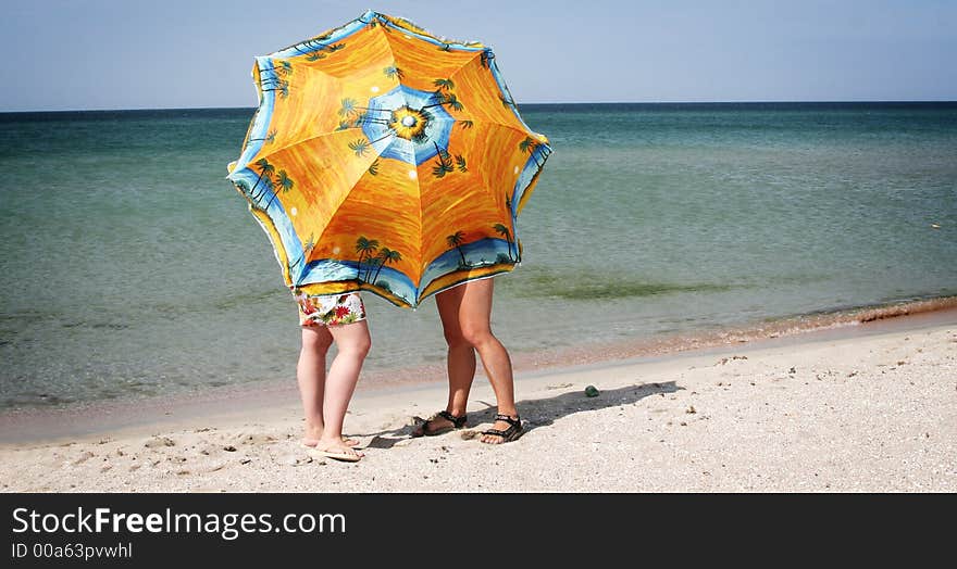 Bright umbrella