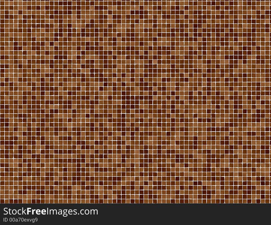 Brown MosaÃ¯c Tiles