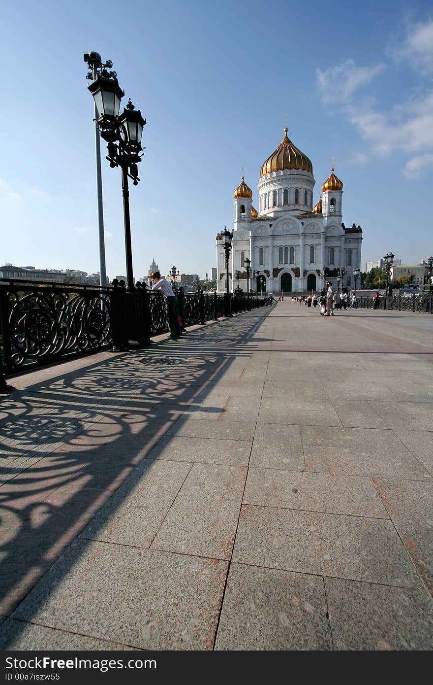 Church of Christ The Saviour in Moscow, Russia. Church of Christ The Saviour in Moscow, Russia