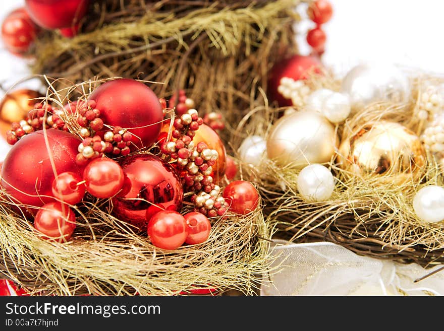 Christmas Globes Nest