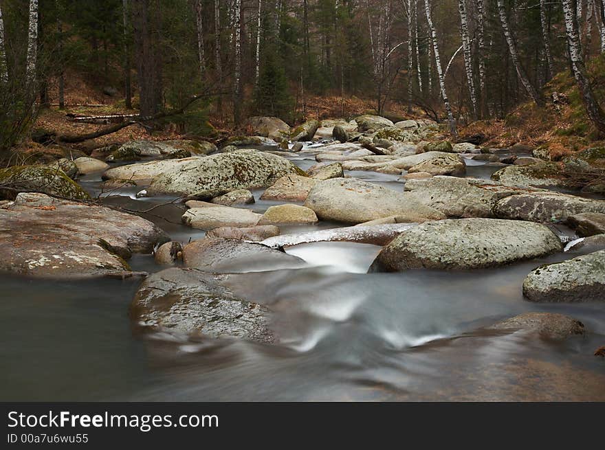 Belokurikha river.