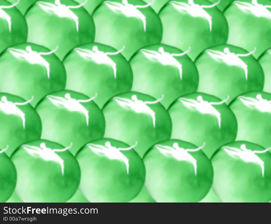 Abstract background composed of green tomatoes. Abstract background composed of green tomatoes