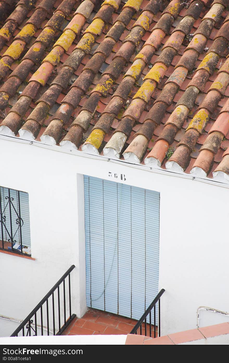 Detail in Casares, Andalusia, Spain. Detail in Casares, Andalusia, Spain