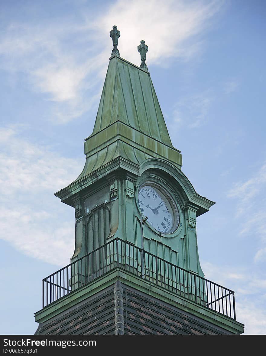 Old Clock Turret 4