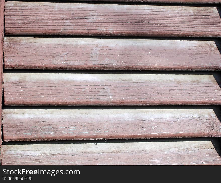 Old wooden shutter texture on the window