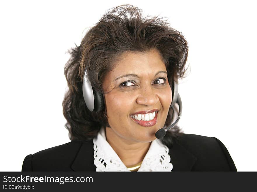 Indian Woman - Headset