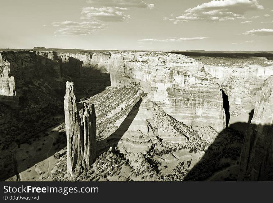 Canyon de Chelly national monument on Navajo land, Arizona, USA. Canyon de Chelly national monument on Navajo land, Arizona, USA